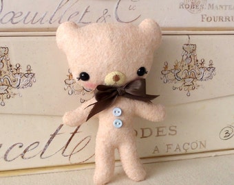 Tag-Along Bear pdf patroon - Instant Download