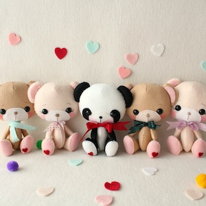Li&#39;l Sweetheart Bear pdf Pattern