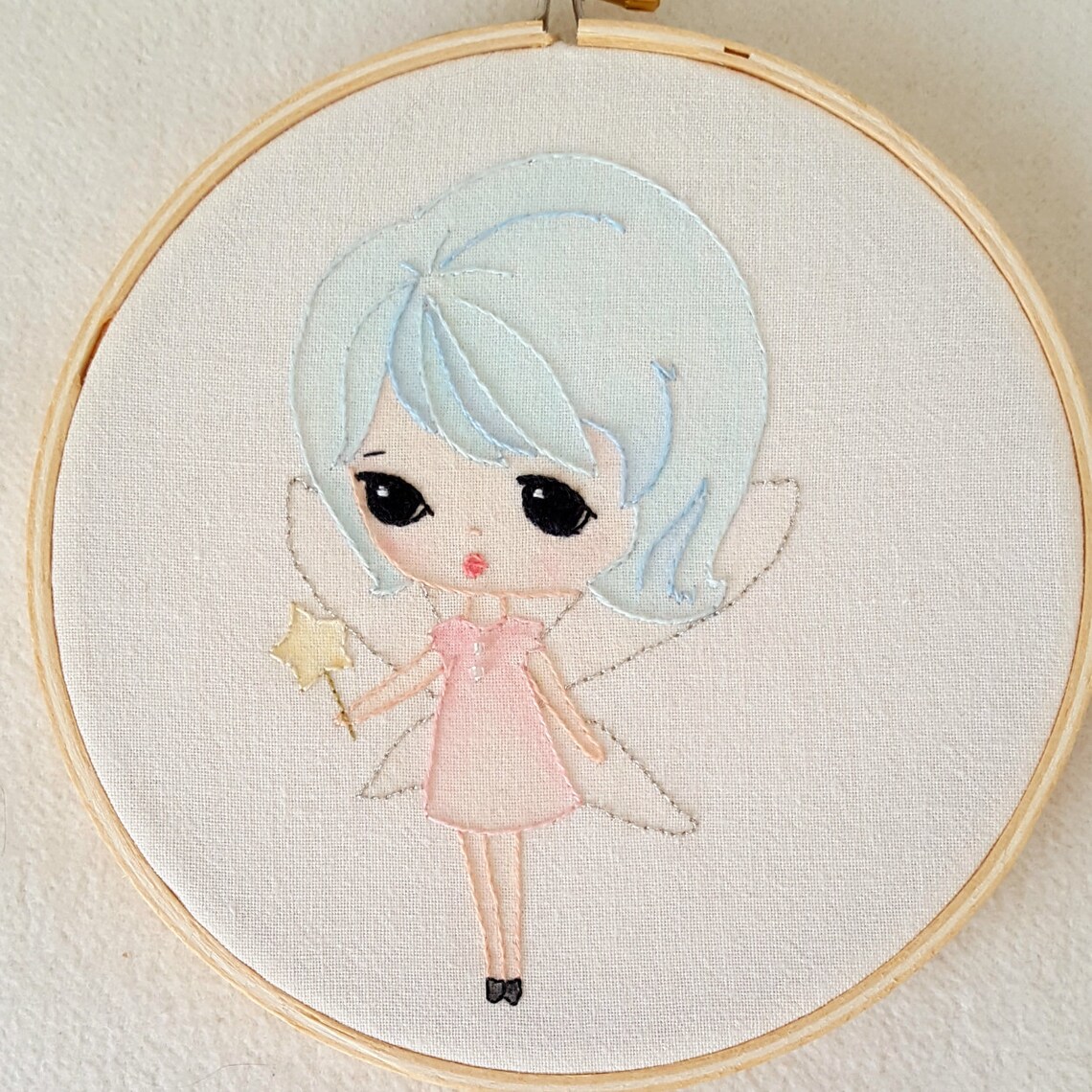 Fairy Pdf Embroidery Pdf Pattern - Instant Download - Etsy
