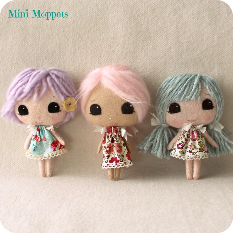 Mini Moppets pdf Pattern Instant Download image 3