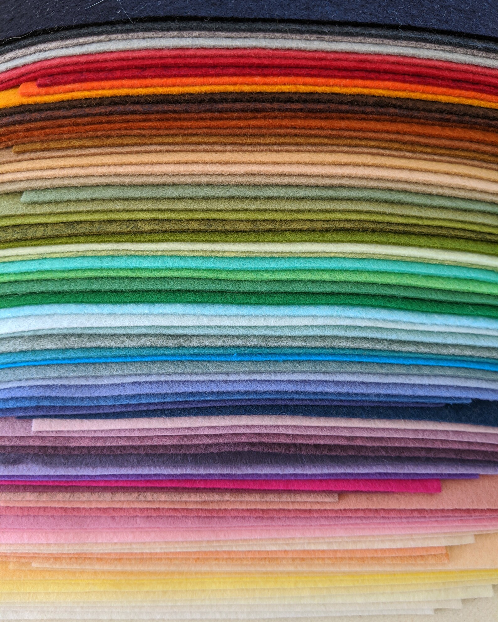 Merino Wool Blend Felt You Choose 10 9x12 Sheets Etsy