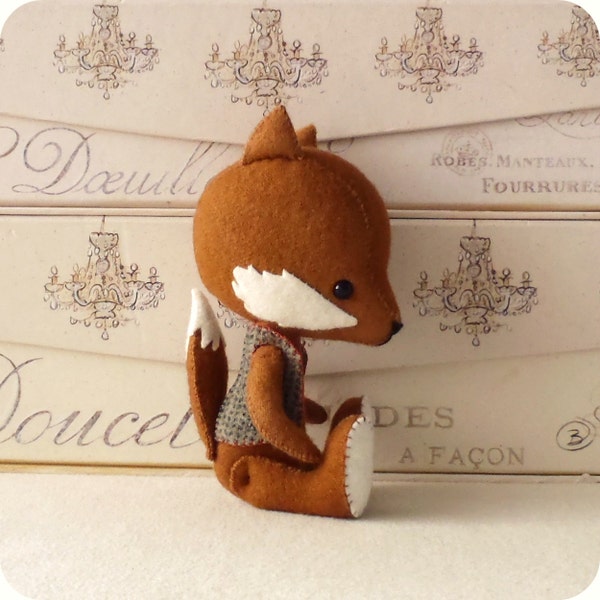 Fenwick the Fox pdf Pattern - Instant Download