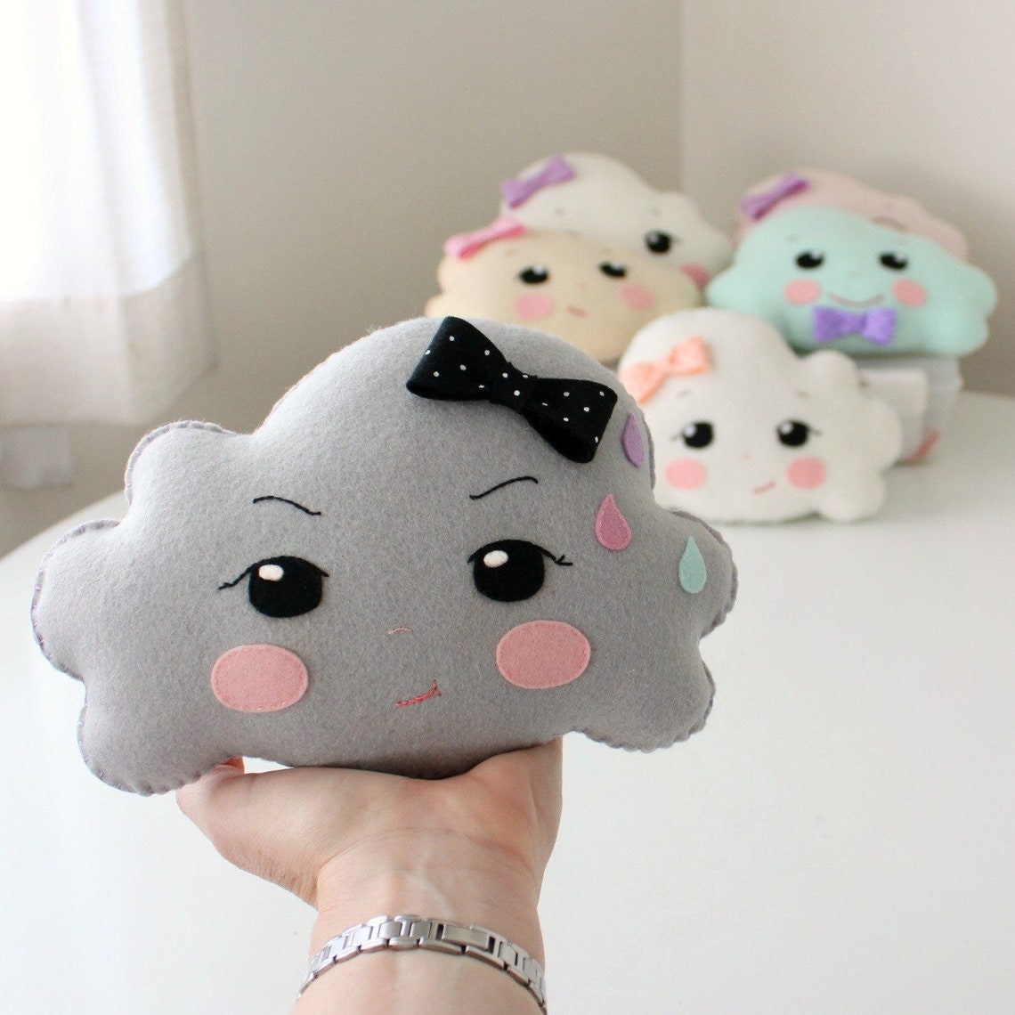 Cloud Pillow Pdf Pattern Etsy