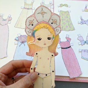 Starlet Paper Doll Instant Download PDF image 8