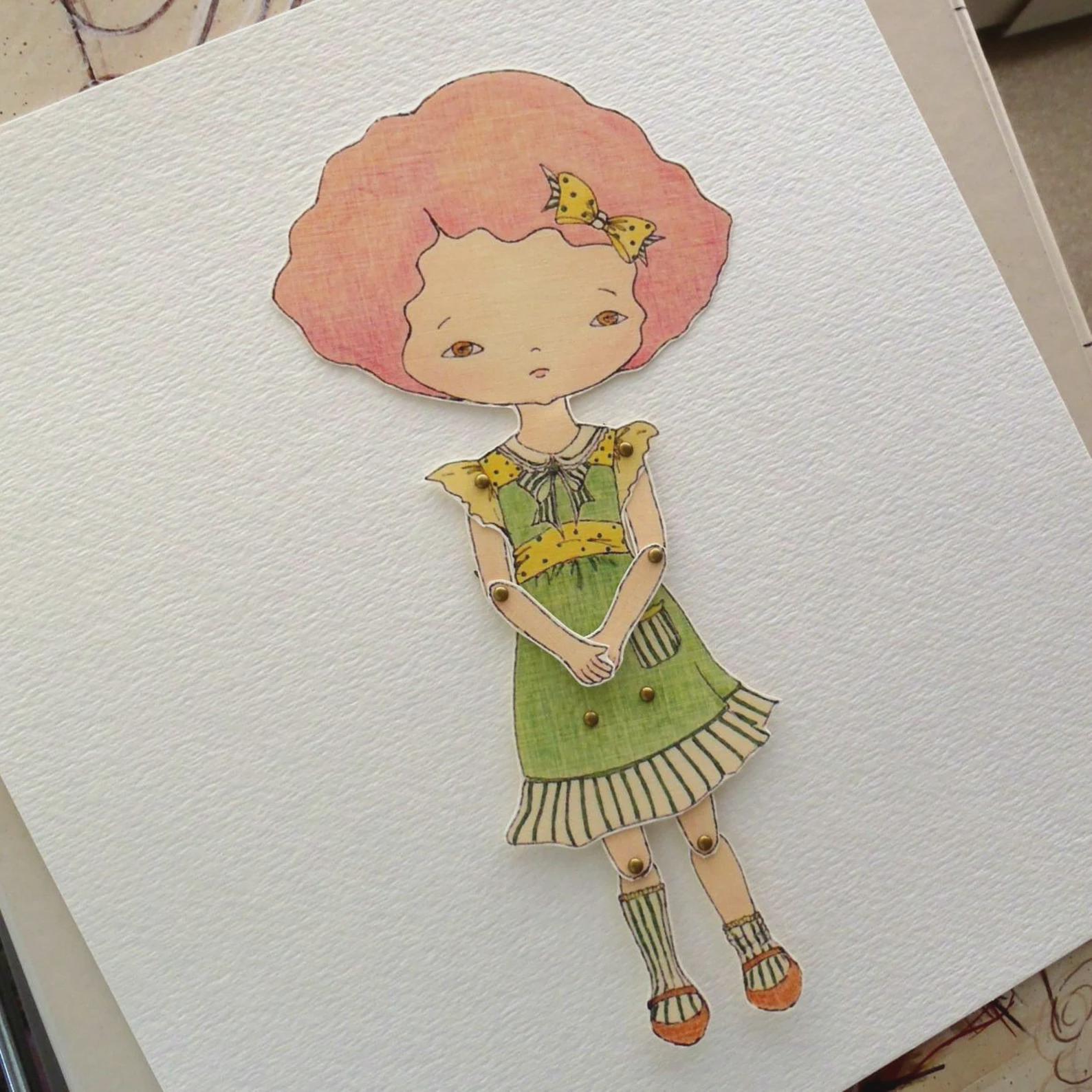 8つの紙人形コレクション - pdf - Etsy 日本