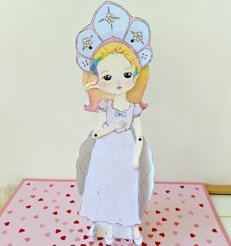 Starlet Paper Doll Instant Download PDF image 2