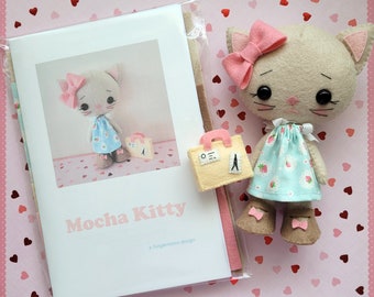 Mocha Kitten Pattern Kit