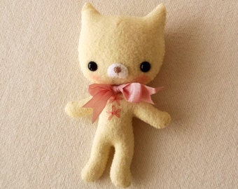 Tag-Along Kitten pdf Pattern - Instant Download