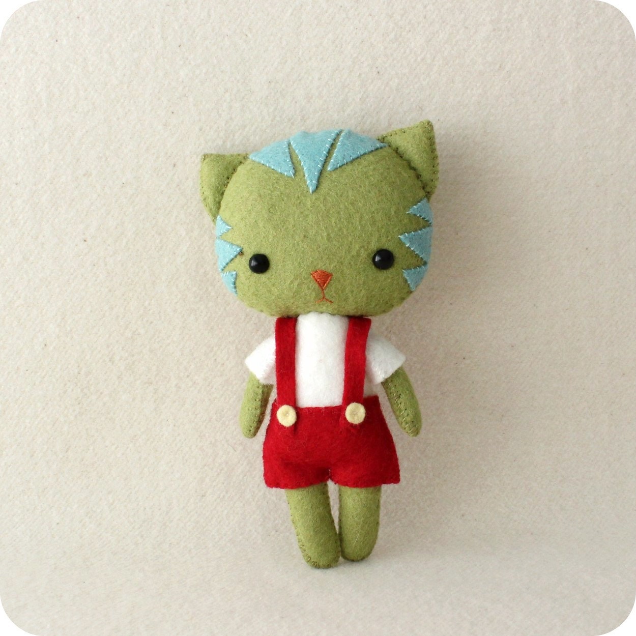 Pocket Kitty Pattern Kit Etsy