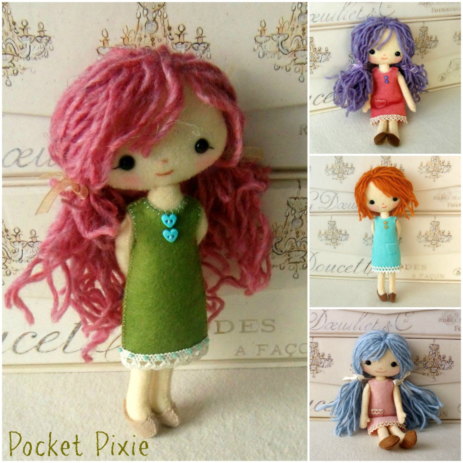 Pocket Pixie pdf Pattern - Instant Download
