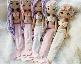 Strój księżniczki syrenki dla lalki Sparkle Starlet – wzór w formacie PDF