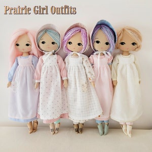 Prairie Girl Outfit Patterns for Sparkle Starlet Doll pdf Pattern zdjęcie 10