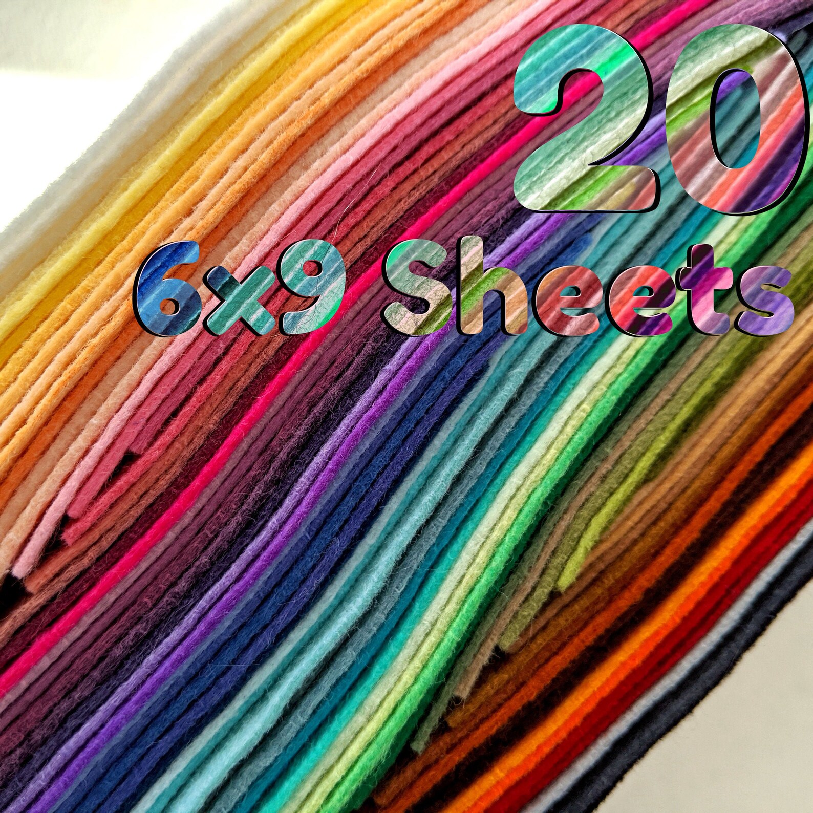 Merino Wool Blend Felt You Choose 20 6x9 Sheets Etsy Canada