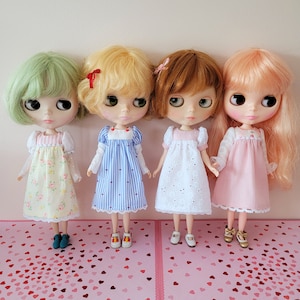 Dainty Dress Pattern for Blythe Dolls - Instant Download Pdf