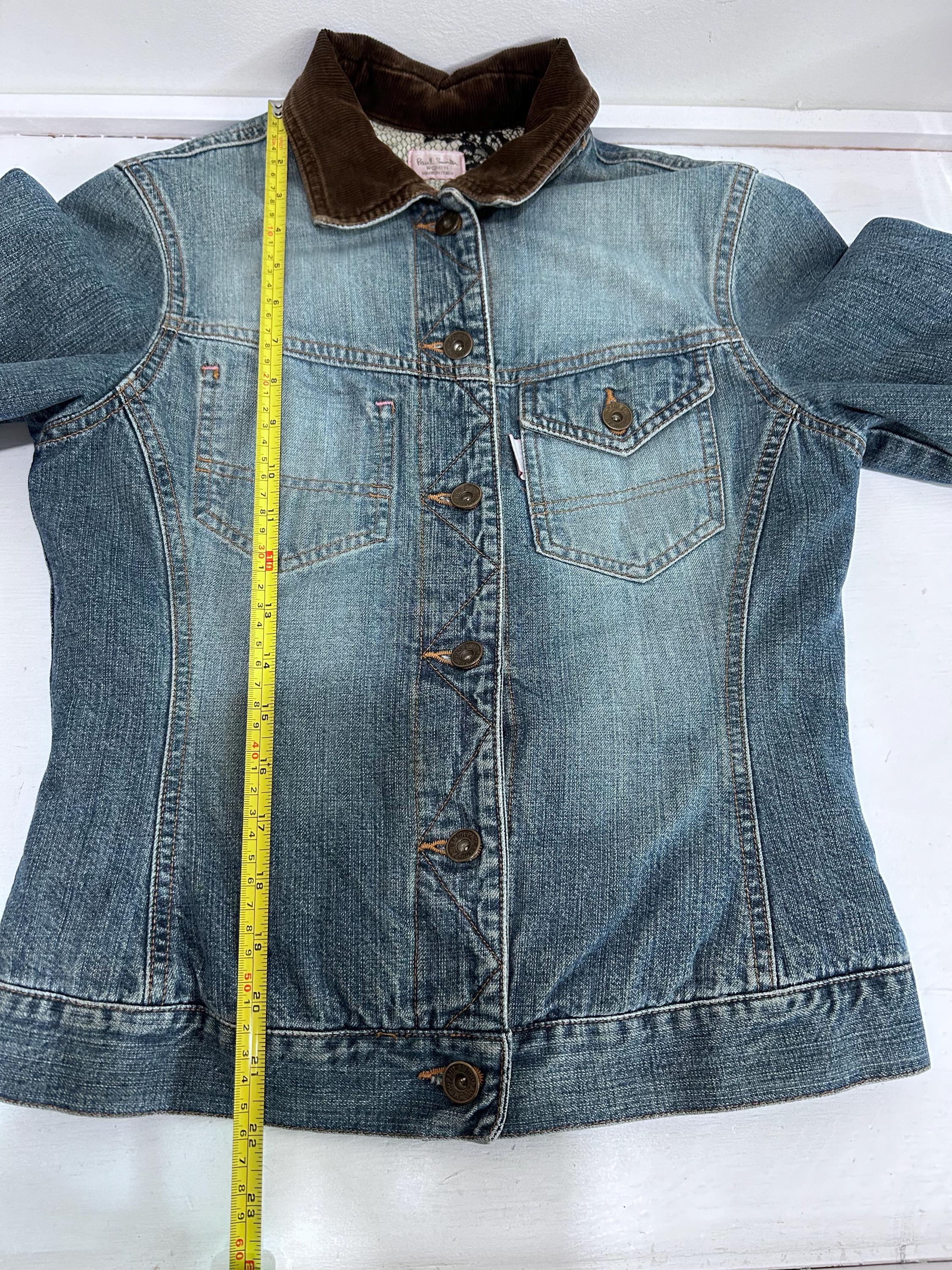 ジャケット・アウター 00s Paul Smith wool tracker jacket y2k Vintage Y2K PAUL SMITH Women Pink Label Denim Jacket