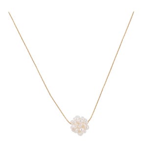 Pearl Necklace, Gold Necklace, Dainty Jewelry, Bridal Necklace, Freshwater Pearl, Gift for Her, Minimalist Necklace, Elegant Necklace