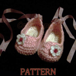 Crochet Pattern-  Ballet shoes, Mary janes, Slippers, Loafers (PDF34)