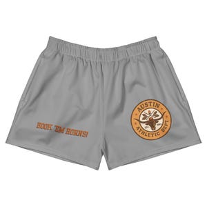 Unisex Universität von Texas Athletic Club Shorts, Longhorns Tailgate College-Bekleidung, Studenten Geschenke, College Shorts 001