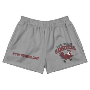 Unisex Universität von South Carolina College Shorts, Abitur Geschenk, Kampfhahn Tailgate College Bekleidung, Studenten Geschenke 001