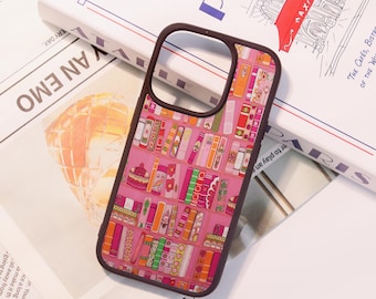 Colorful Book-themed Personalized Soft iPhone Case,Customized Birthday Gift,For iPhone 16 15 14 13 12 11Mini Plus Pro Max,iPhone X XS XR SE