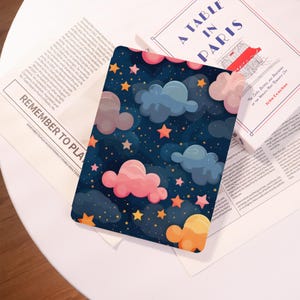 Cute and Colorful Clouds Personalized iPad case,Customized Gift,For iPad 2022/2021 iPad Mini 7/6/5 iPad Pro 11 13 2022 2024 iPad Air 13/11/6