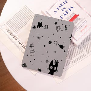 Adventures of Cute Cats in the Starry Night Personalized iPad case,For iPad 2022/2021 Mini 7/6/5 Pro 11 13,iPad Air 13/11/6/2 Pro 2022 2024