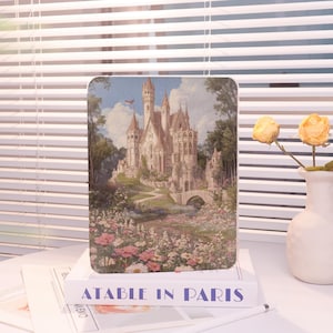 Enchanted Castle Personalized iPad case,Customized Birthday Gift,For iPad 10.9 10.5 10.2 iPad Air 4 5 6 iPad Pro 2021 2022 2024 Mini 4/5/6/7