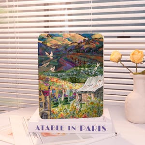 Dreamy Pastoral Style Personalized iPad cases,Customized Birthday Gifts,For iPad 10.9 10.5 10.2 Air 5 6 Pro 2018 2021 2022 2024 Mini 4/5/6/7