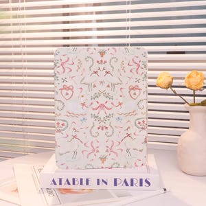 Sweet and Romantic Style Personalized iPad case,Customized Birthday Gift,For iPad 10.9 10.5 10.2 Air5 6 Pro 2018 2021 2022 2024 Mini 4/5/6/7
