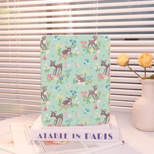 Refreshing Green Realm Personalized iPad cases,Customized Birthday Gifts,For iPad 10.9 10.5 10.2 Air 4 5 6 Pro 2021 2022 2024 Mini 4/5/6/7