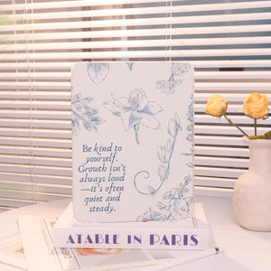 Motivational Floral Personalized iPad case,Customized Gift For Mom,iPad A16/10/9th iPad Air 7/6/5th 2025 iPad Pro 2022 2024 Mini 6/7th Cover