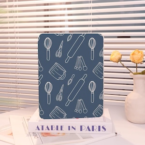 Simple-line Kitchenware Personalized iPad Case,Customized Birthday Gift,For iPad 10.9 10.5 10.2 Air 7 6 iPad Pro 2021 2022 2024 Mini 4/5/6/7