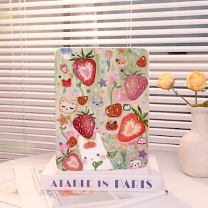 Fruity Cuties Personalized iPad cases,Customized Birthday Gifts,For iPad 10.9 10.5 10.2 iPad Air 4 5 6 iPad Pro 2021 2022 2024 Mini 4/5/6/7