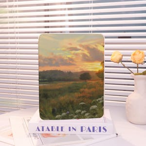 Beautiful Sunset Scene Personalized iPad case,Customized Birthday Gift,For iPad 10.9 10.5 10.2 Air 5 6 Pro 2018 2021 2022 2024 Mini 4/5/6/7