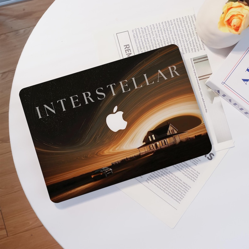 Interstellar Notebook Interstellar Movie Poster MacBook Case for MacBook Air 15/13/11 M4 M3 ...
