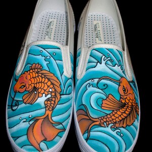 Hand Painted Toms Koi image 2