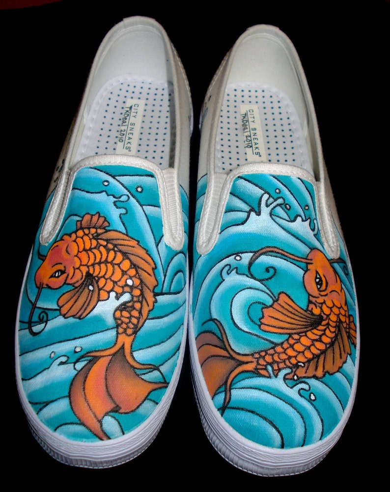 Hand Painted Toms Koi image 2