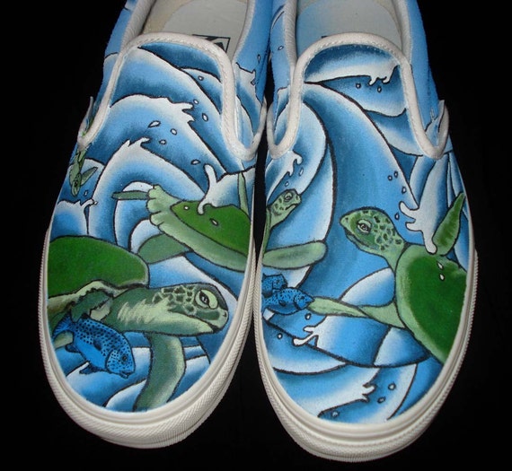 turtle vans shoes