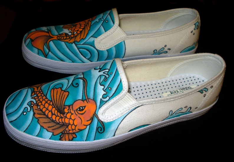 Hand Painted Toms Koi image 4