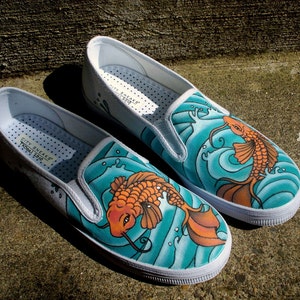 Hand Painted Toms Koi image 1