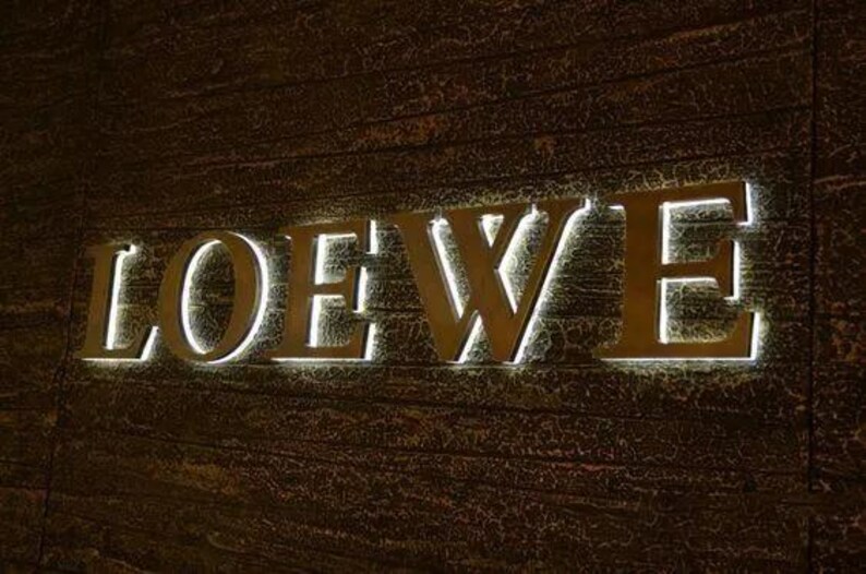 Backlit Business Sign | Custom Backlit Sign | Laser Cut Sign | Metal ...