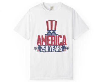 America 250 Years Patriotic T-shirt | USA Independence Day July 4th
