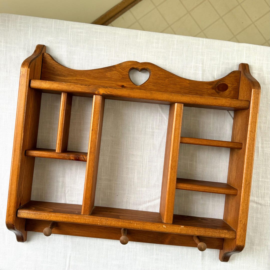 Vintage 90s Country Knick-knack Shelf Countrycore Shadow Box - Etsy