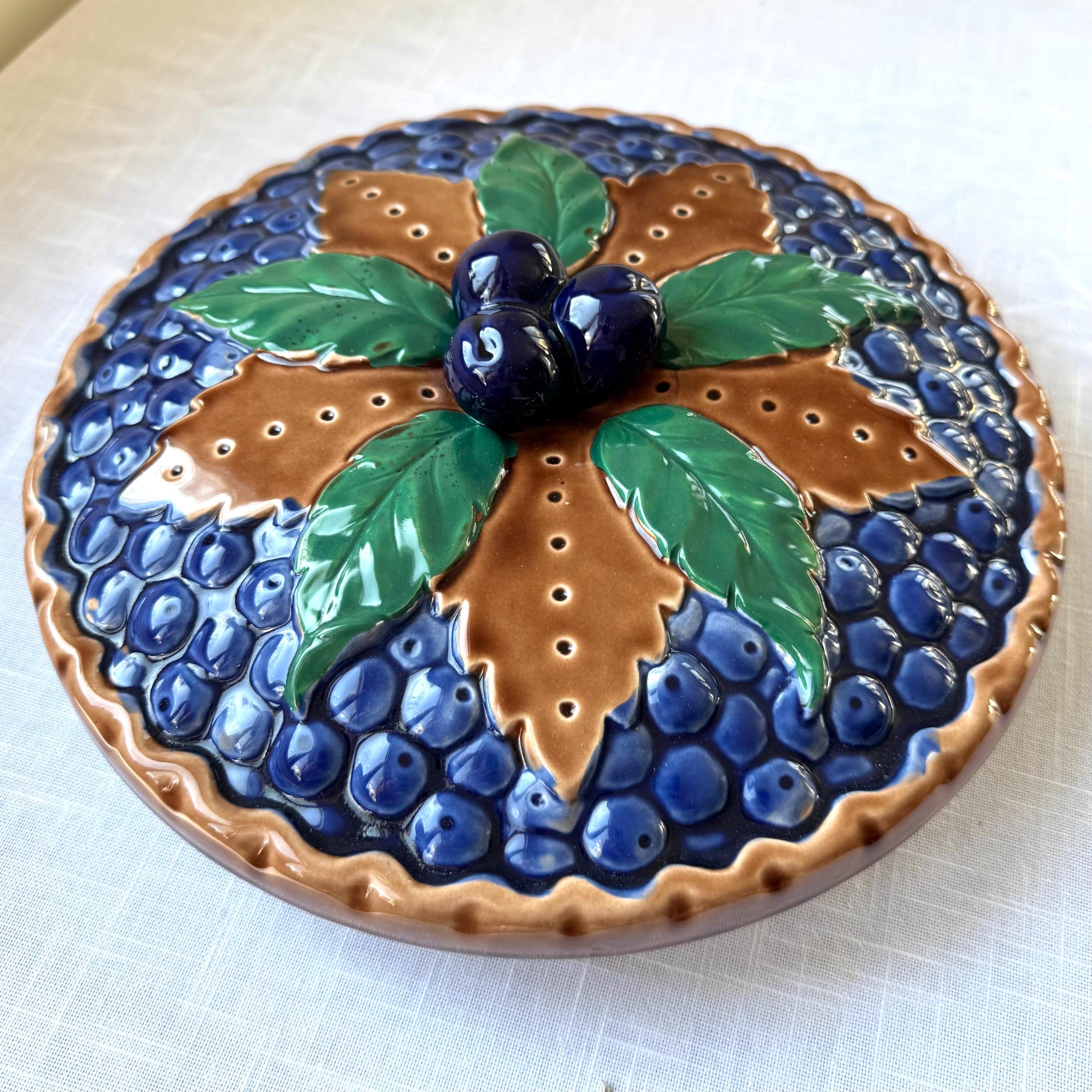 Vintage Blueberry Pie Keeper】パイキーパー - メルカリ