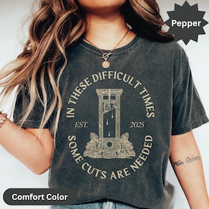 Komfortfarben Feelin Französisches Guillotine-Shirt, Antikapitalismus-soziale Gerechtigkeit Freiheitliches Linke-Revolution-T-Stück Essen die Reichen Erwarten Widerstand