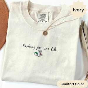 Looking For One Tile Mahjong T-Shirt | Funny Mahjong Player Gift for Game Lovers | Unique Board Game Tee for Hobby Enthusiasts