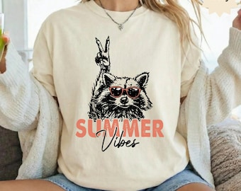Feral girl summer T-Shirt, Leopard Print Graphic Tee, Unique Animal Design, Trendy Casual Wear, Statement Graphic Tee, Gift Idea