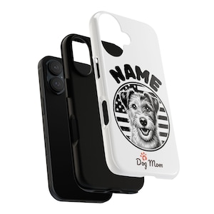 Phone Case Dog Mom Jack Russell | Personalized iPhone Cover Gift for Dog Owners