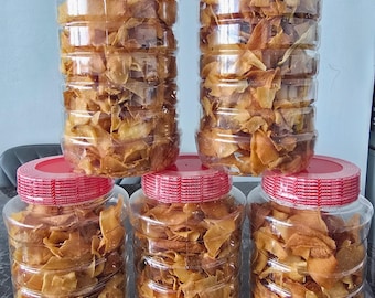 Potato Chips Crispy Snack Pack Fresh Crunchy & Tasty X 2 Jars