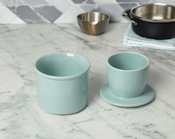 Simple Solid Color Ceramic Butter Storage Jar Ceramic Butter Jar With Lid Butter Box Household Butter Storage Jar Housewarming Gift